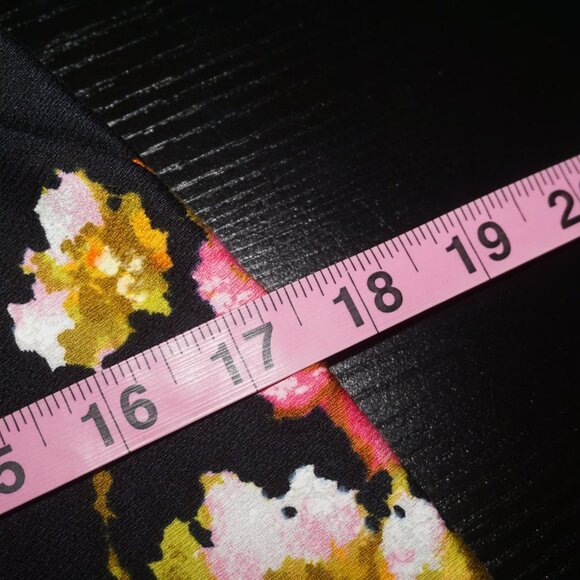 Vintage 60s Floral Mini Dress - Picture 7 of 8